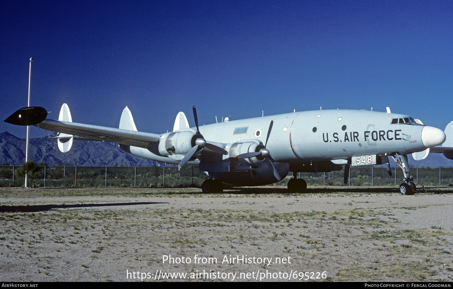 Aircraft Photo of 53-548 / 30548 | Lockheed EC-121T Warning Star | USA - Air Force | AirHistory.net #695226