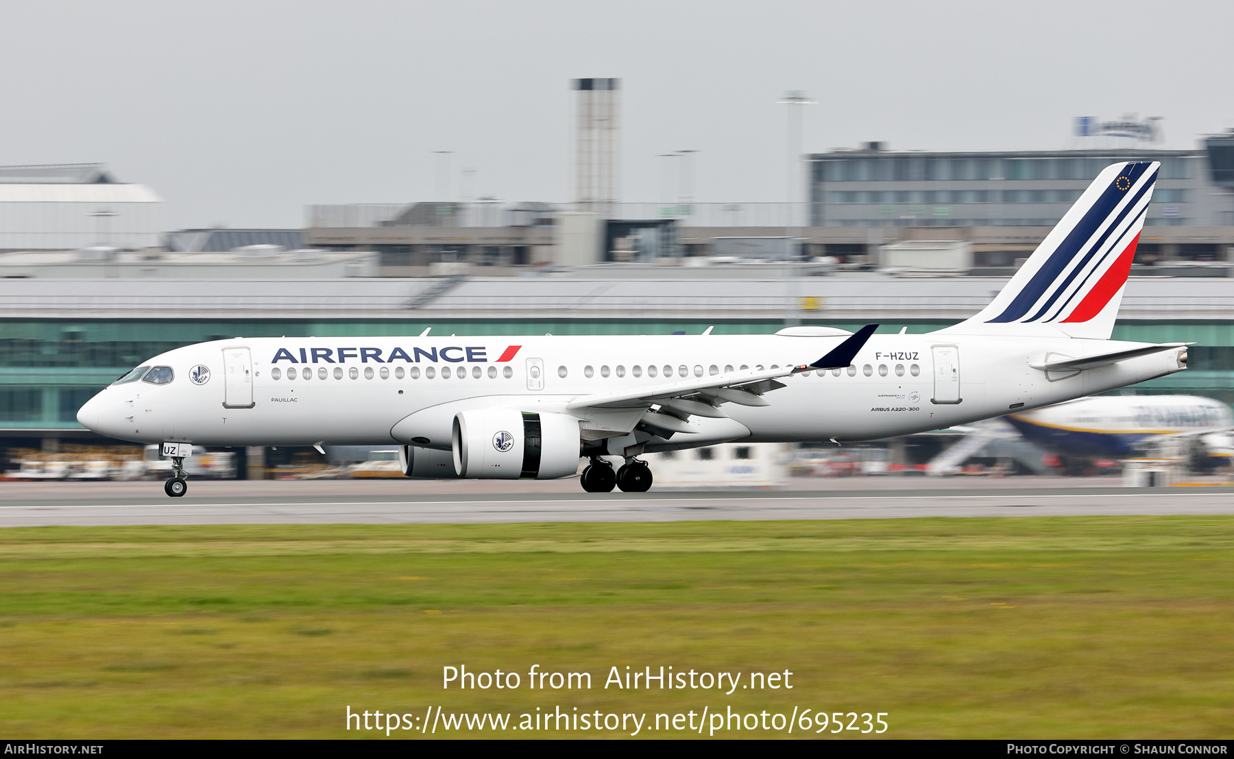 Aircraft Photo of F-HZUZ | Airbus A220-371 (BD-500-1A11) | Air France | AirHistory.net #695235