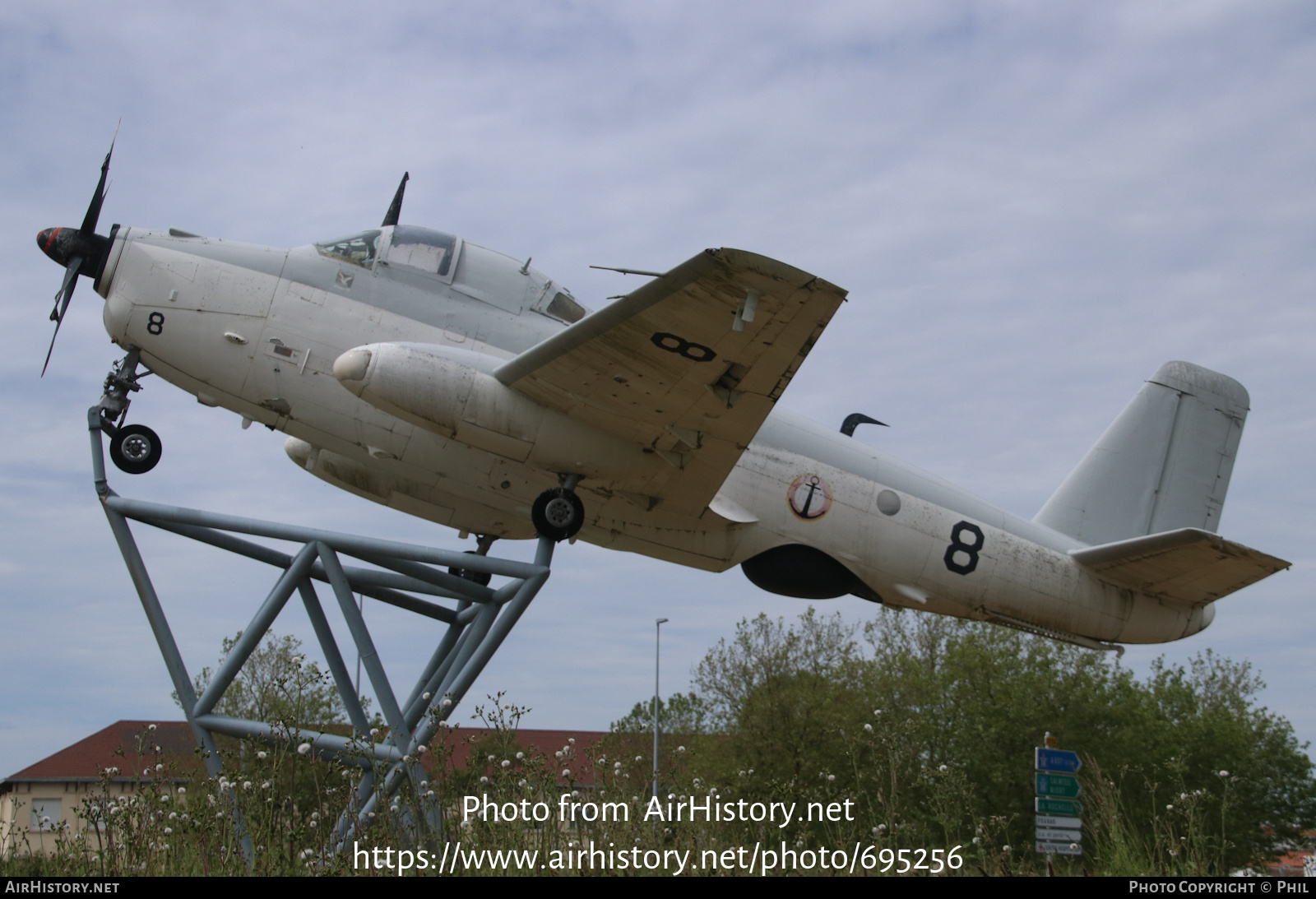 Aircraft Photo of 8 | Bréguet 1050 Alizé | France - Navy | AirHistory.net #695256