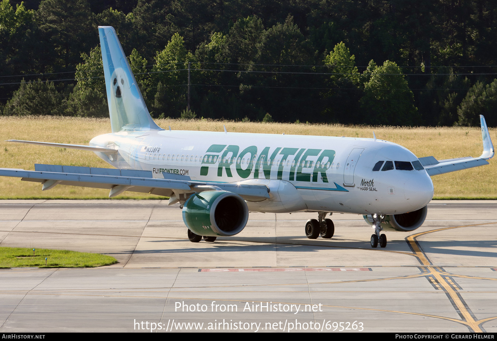 Aircraft Photo of N338FR | Airbus A320-251N | Frontier Airlines | AirHistory.net #695263