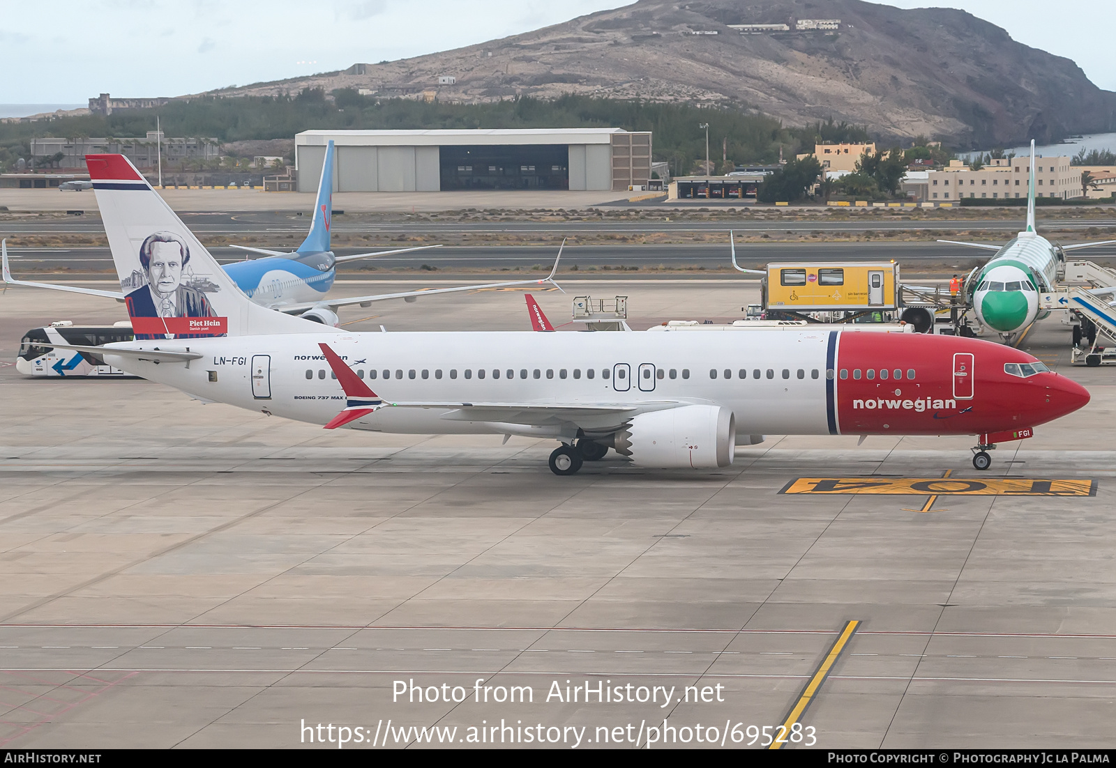 Aircraft Photo of LN-FGI | Boeing 737-8 Max 8 | Norwegian | AirHistory.net #695283