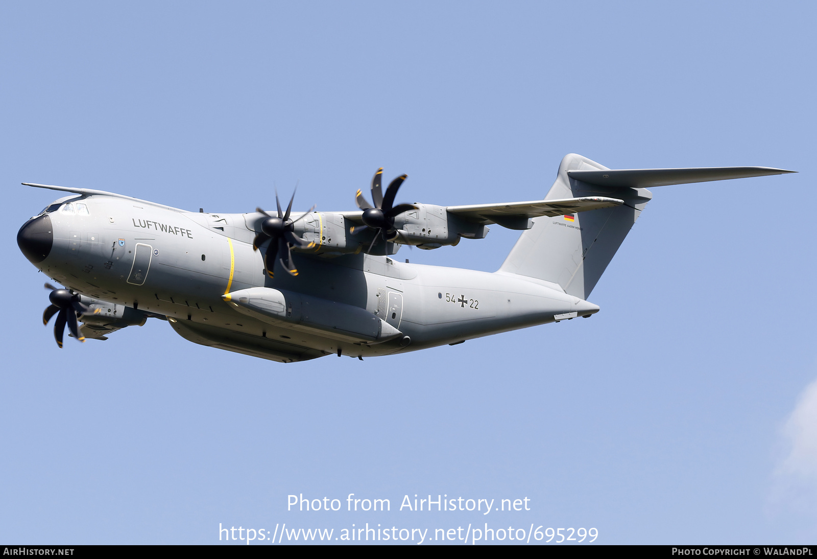 Aircraft Photo of 5422 | Airbus A400M Atlas | Germany - Air Force | AirHistory.net #695299