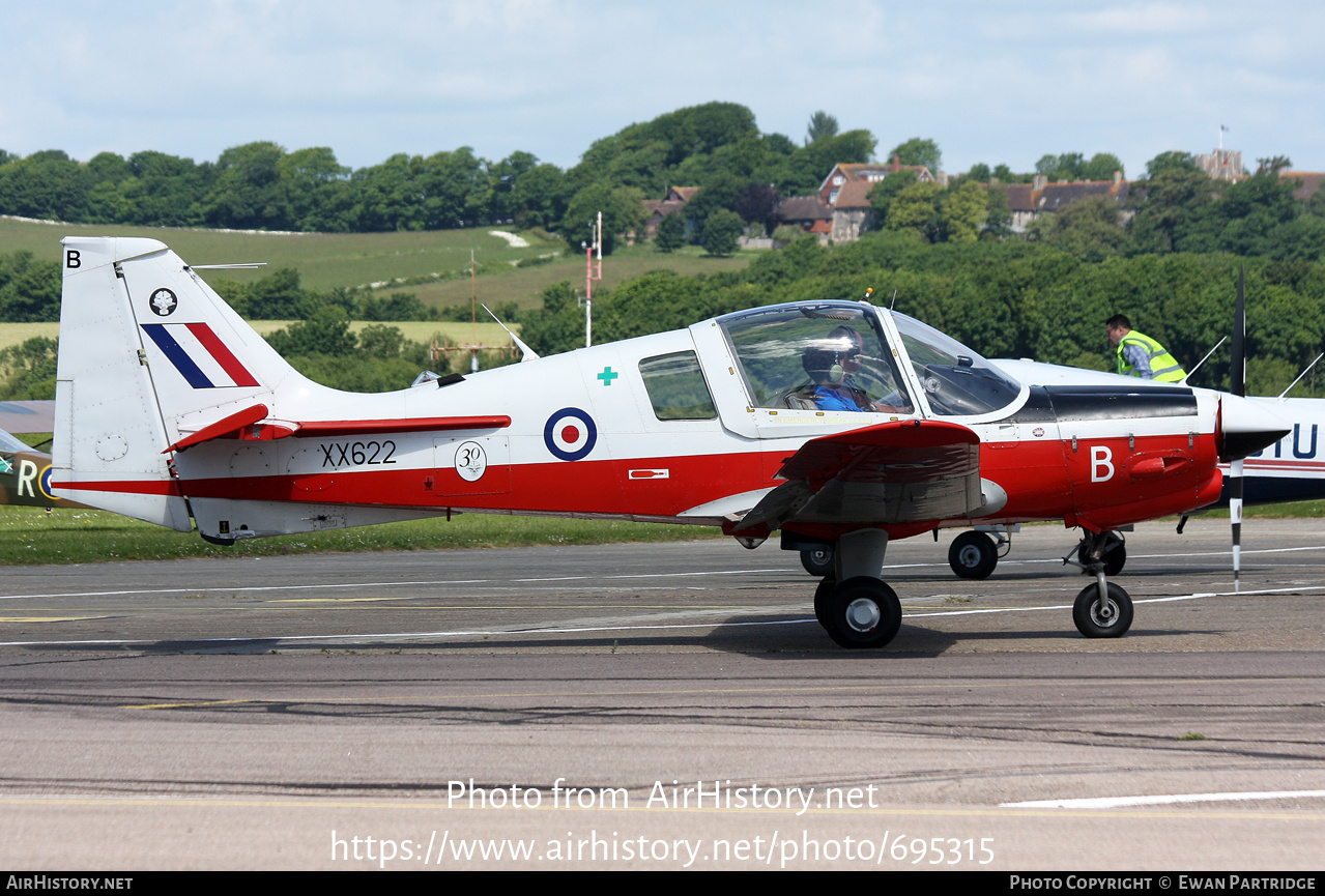 Aircraft Photo of G-CBGX / XX622 | Scottish Aviation Bulldog T1 | UK - Air Force | AirHistory.net #695315