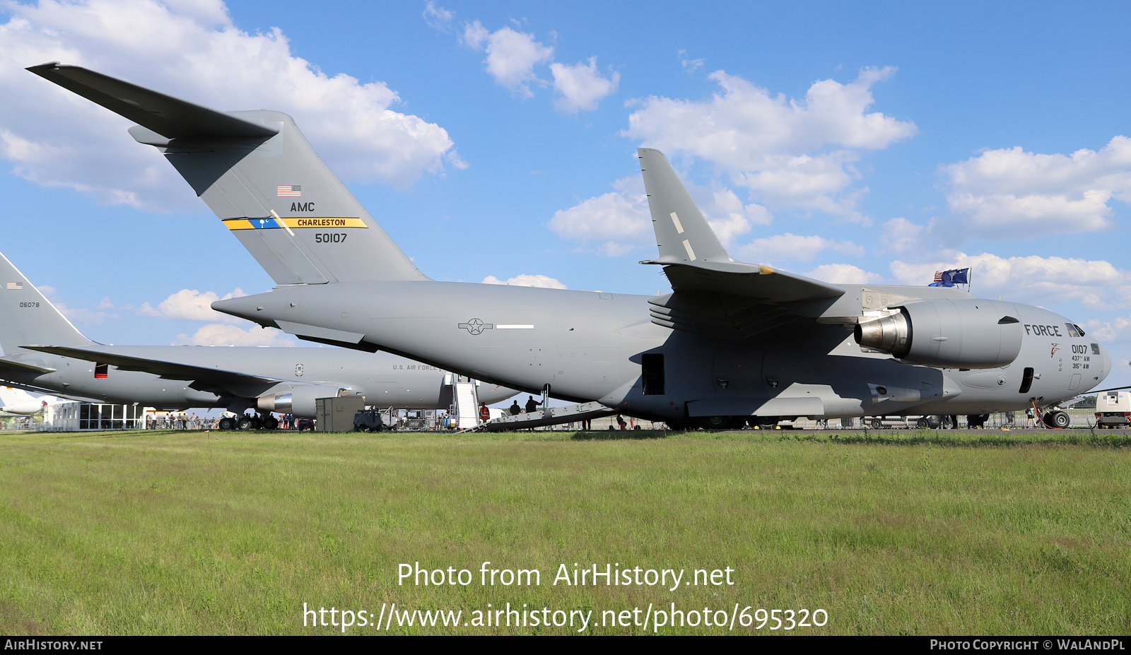 Aircraft Photo of 95-0107 / 50107 | McDonnell Douglas C-17A Globemaster III | USA - Air Force | AirHistory.net #695320