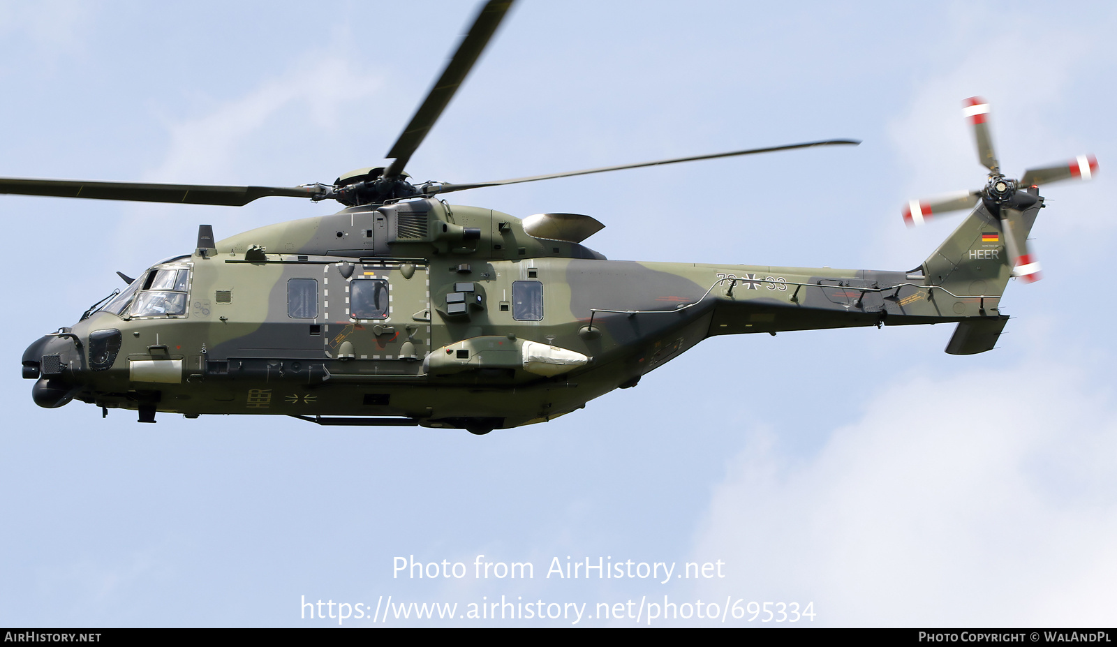 Aircraft Photo of 7933 | NHI NH90 TTH | Germany - Army | AirHistory.net #695334