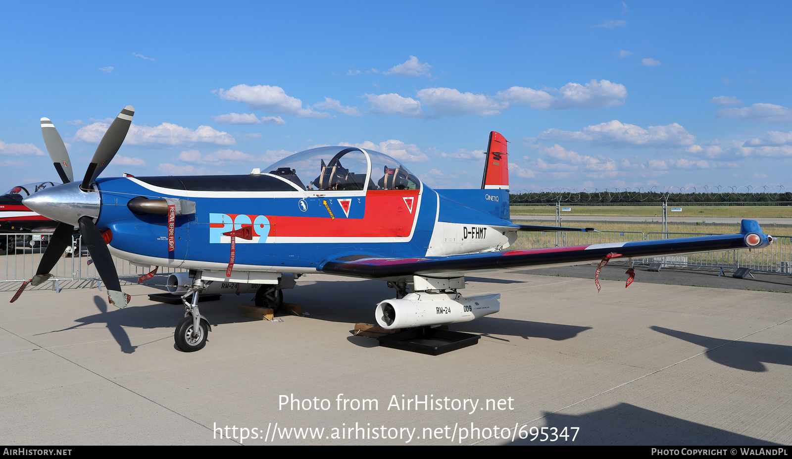 Aircraft Photo of D-FHMT | Pilatus PC-9 | QinetiQ | AirHistory.net #695347