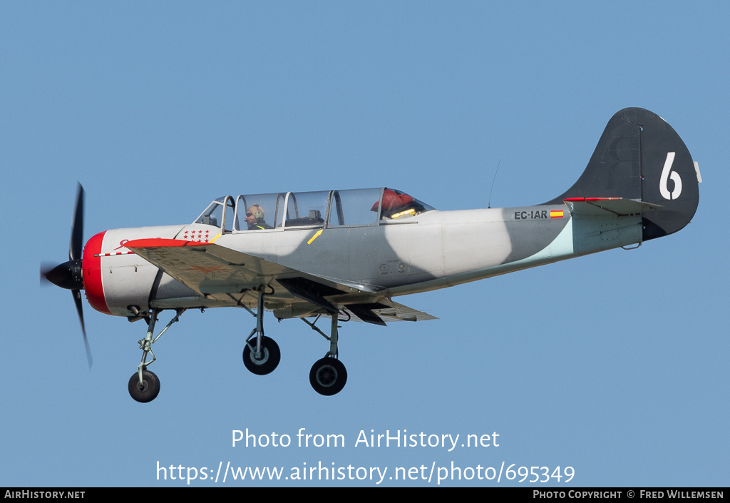 Aircraft Photo of EC-IAR | Yakovlev Yak-52 | AirHistory.net #695349