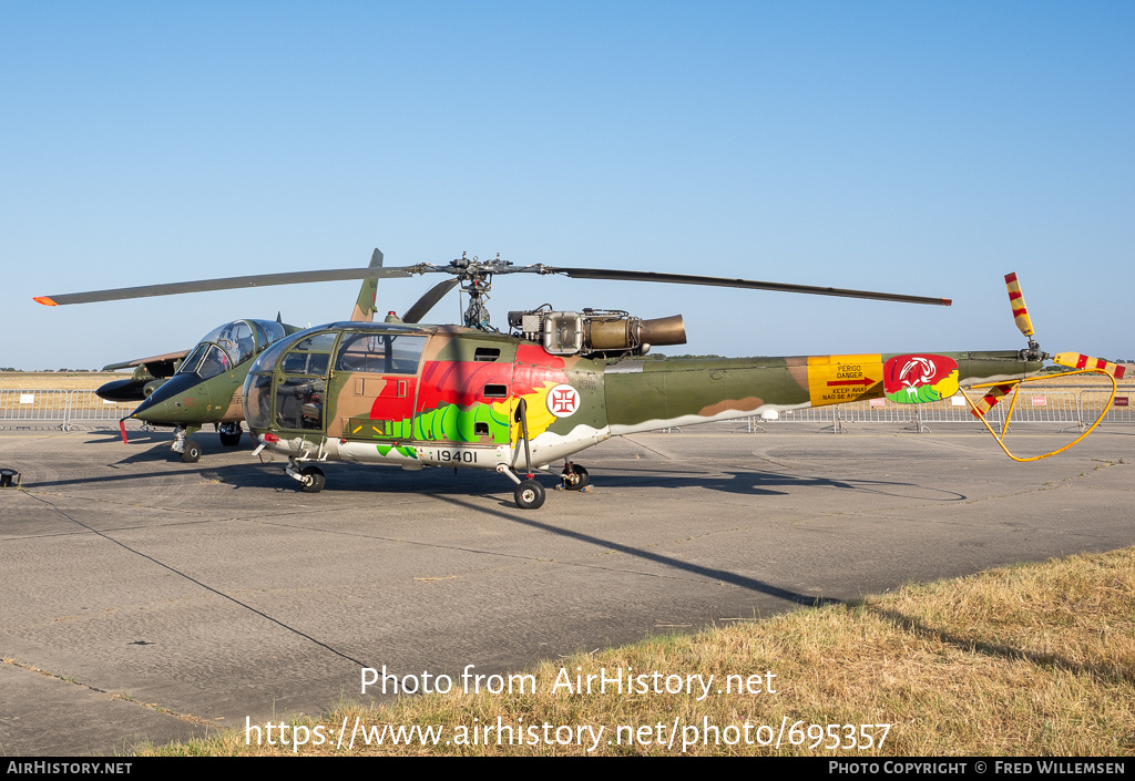 Aircraft Photo of 19401 | Aerospatiale SA-316B Alouette III | Portugal - Air Force | AirHistory.net #695357