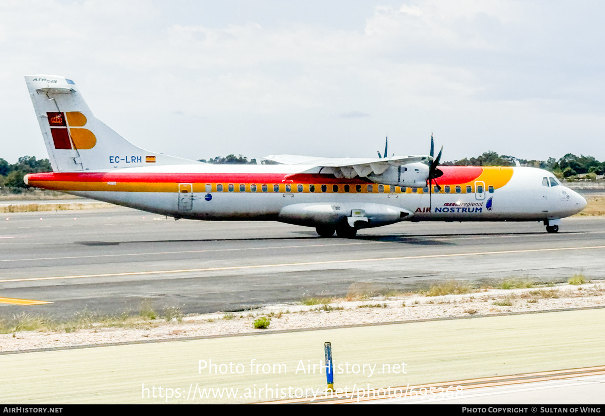 Aircraft Photo of EC-LRH | ATR ATR-72-600 (ATR-72-212A) | Iberia Regional | AirHistory.net #695368