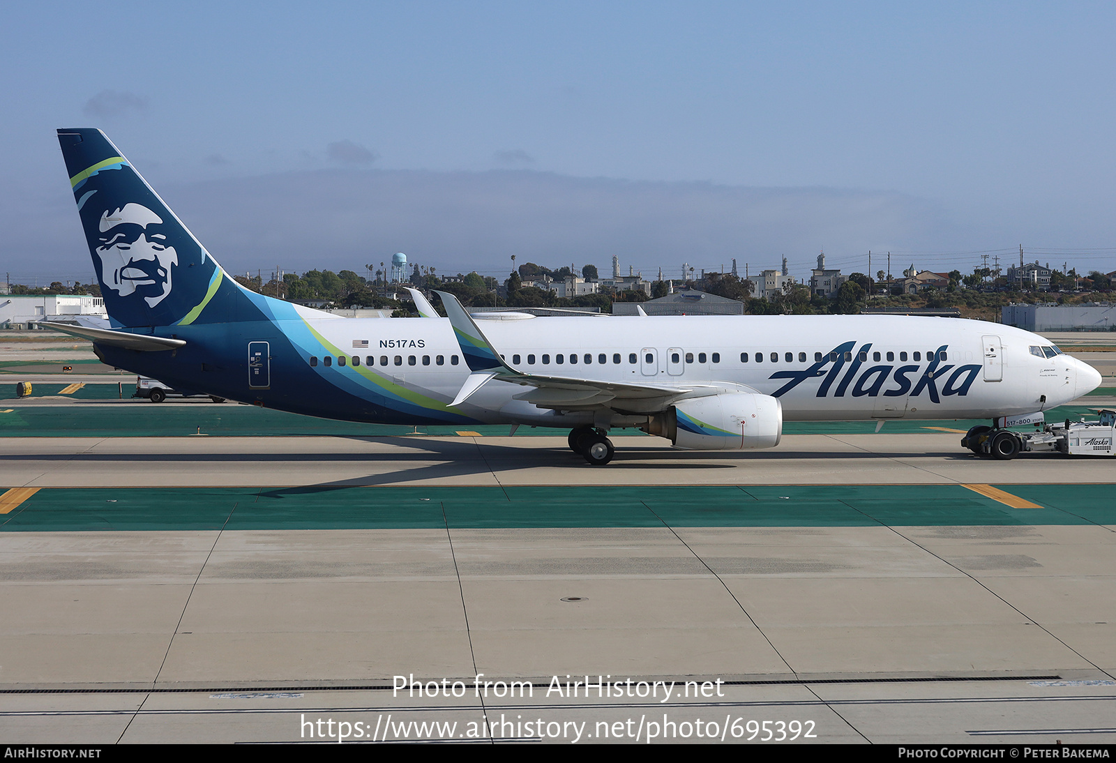 Aircraft Photo of N517AS | Boeing 737-890 | Alaska Airlines | AirHistory.net #695392