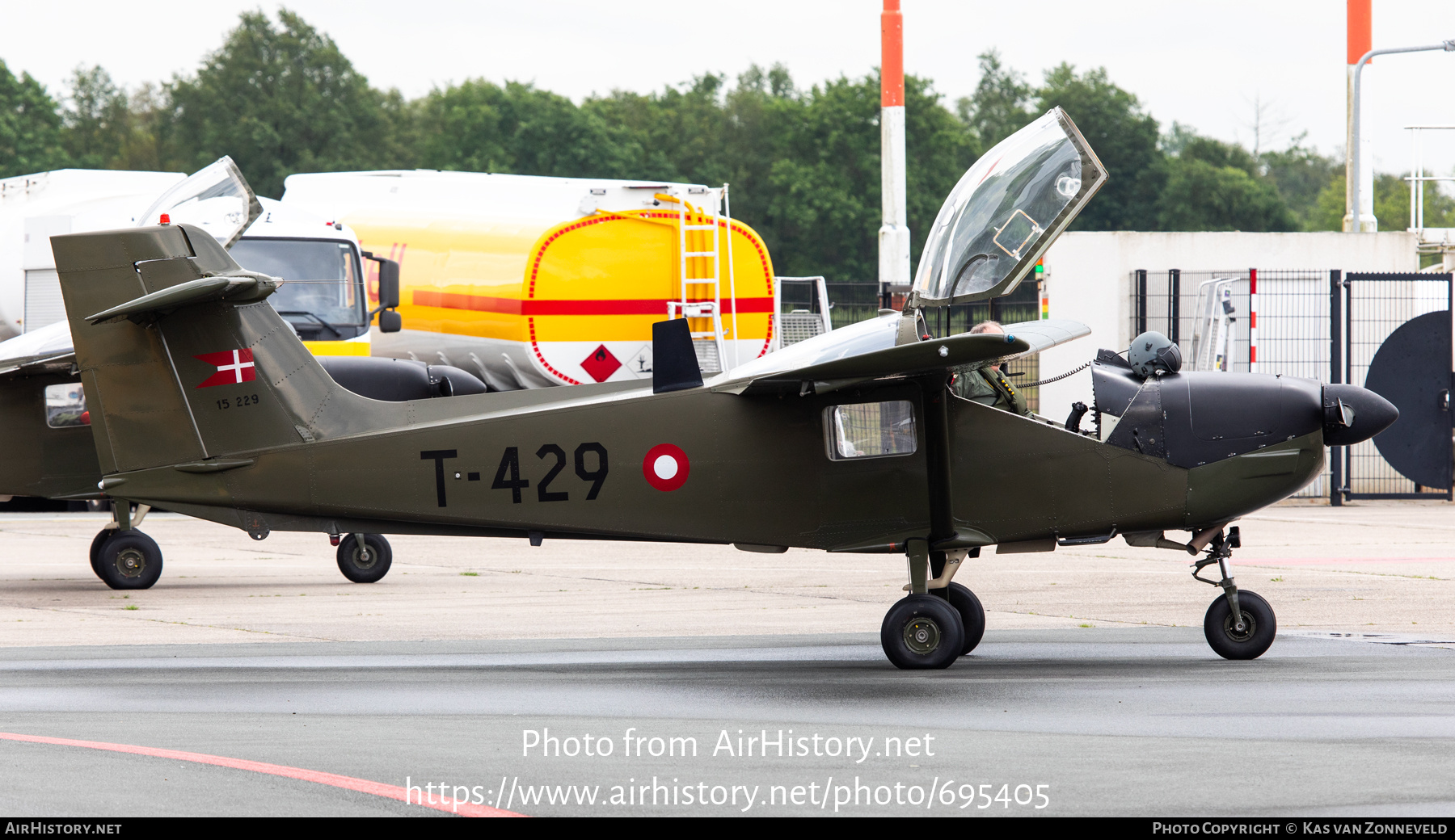 Aircraft Photo of T-429 | Saab T-17 Supporter | Denmark - Air Force | AirHistory.net #695405