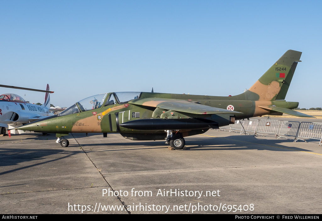 Aircraft Photo of 15244 | Dassault-Dornier Alpha Jet A | Portugal - Air Force | AirHistory.net #695408