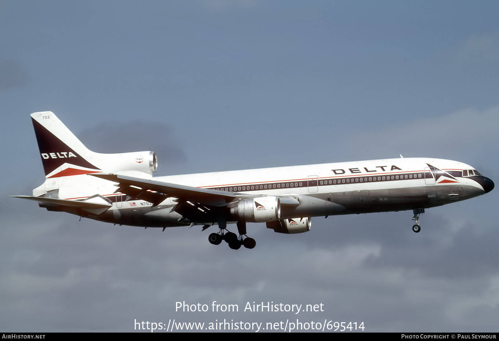 Aircraft Photo of N702DA | Lockheed L-1011-385-1 TriStar 1 | Delta Air Lines | AirHistory.net #695414