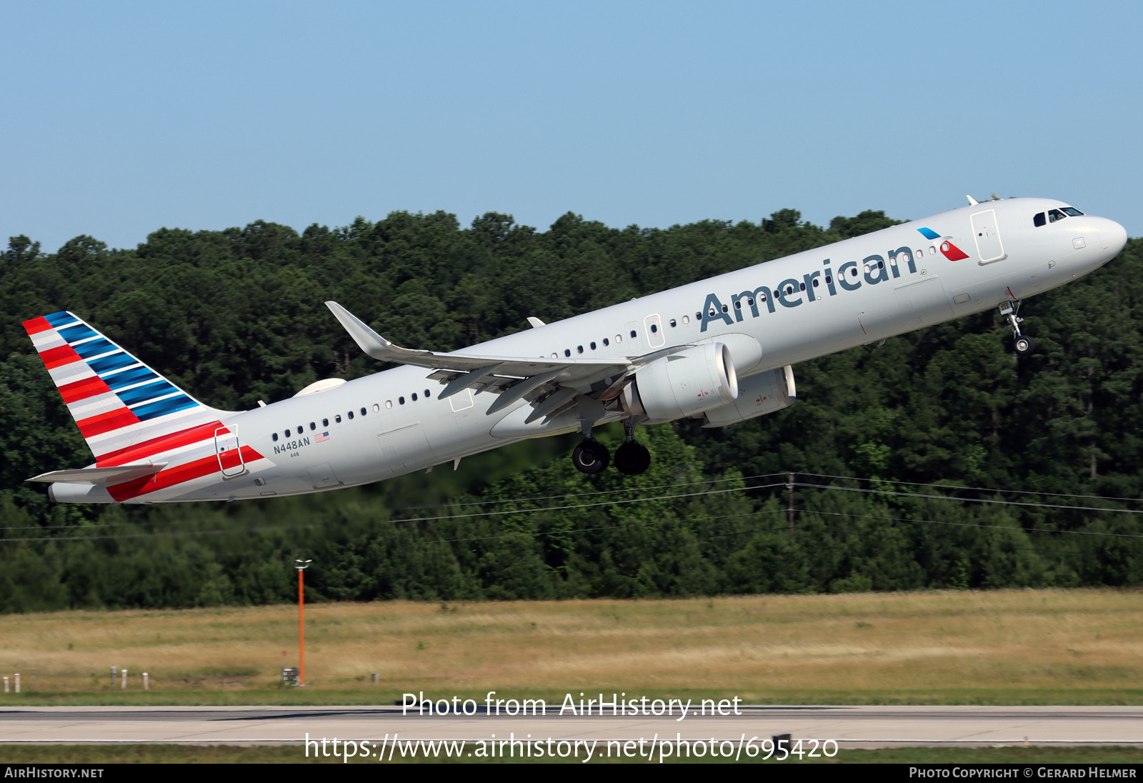 Aircraft Photo of N448AN | Airbus A321-253NX | American Airlines | AirHistory.net #695420