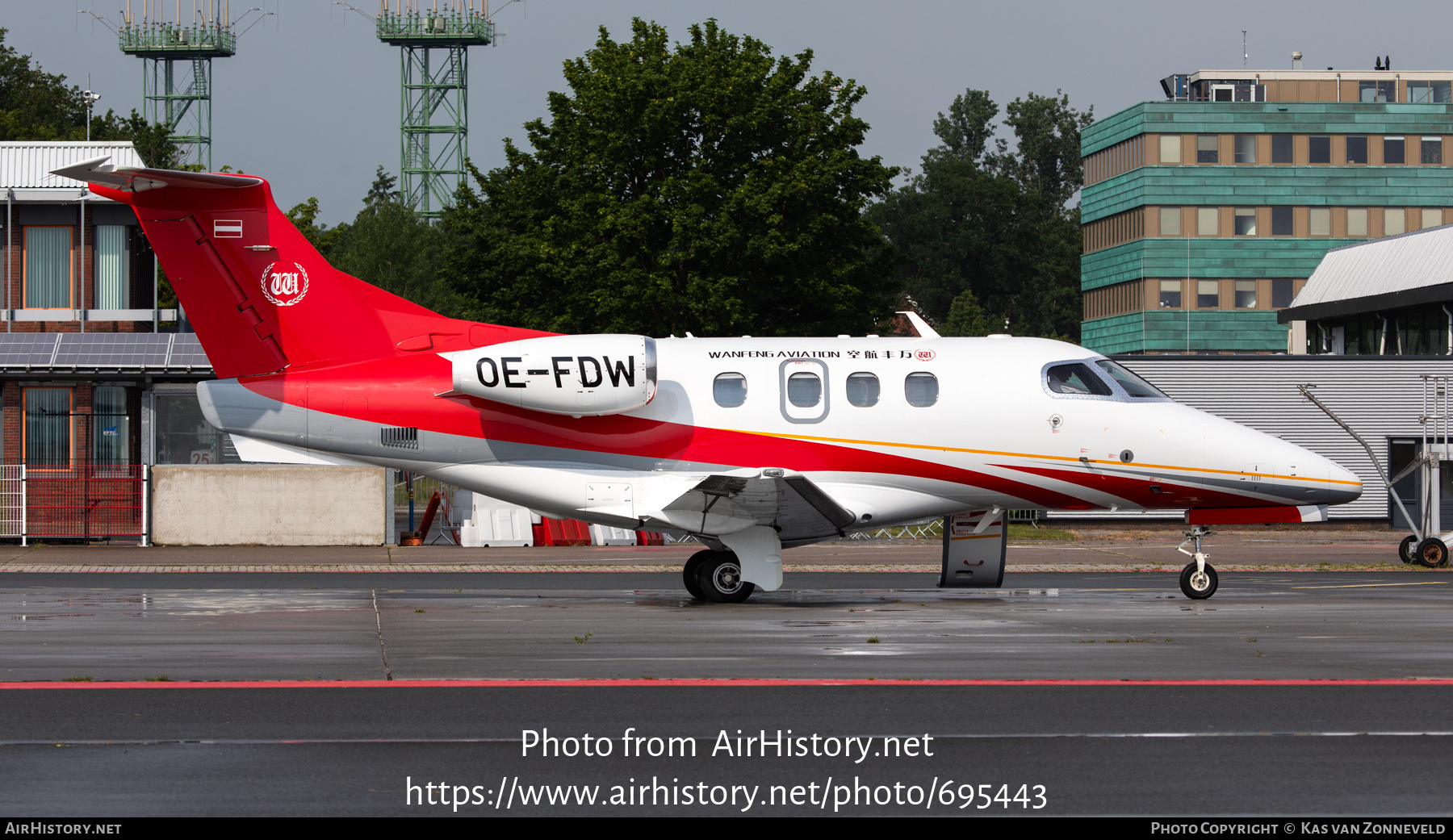 Aircraft Photo of OE-FDW | Embraer EMB-500 Phenom 100E | Wanfeng Aviation | AirHistory.net #695443