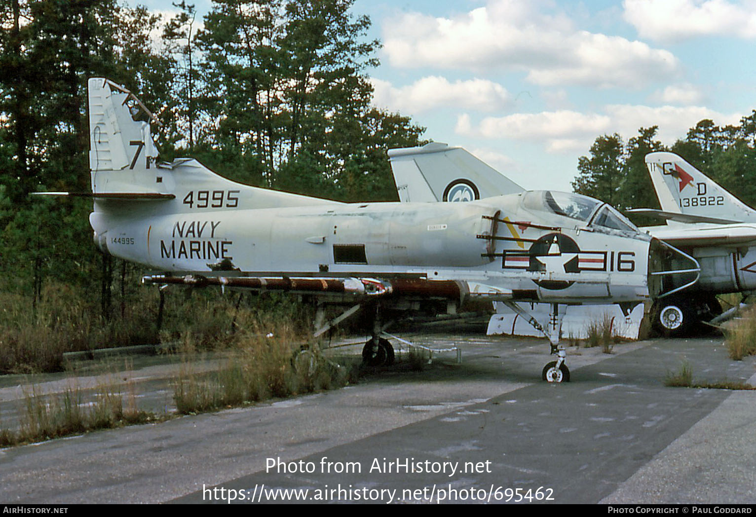 Aircraft Photo of 144995 / 4995 | Douglas A-4B Skyhawk | USA - Navy | AirHistory.net #695462