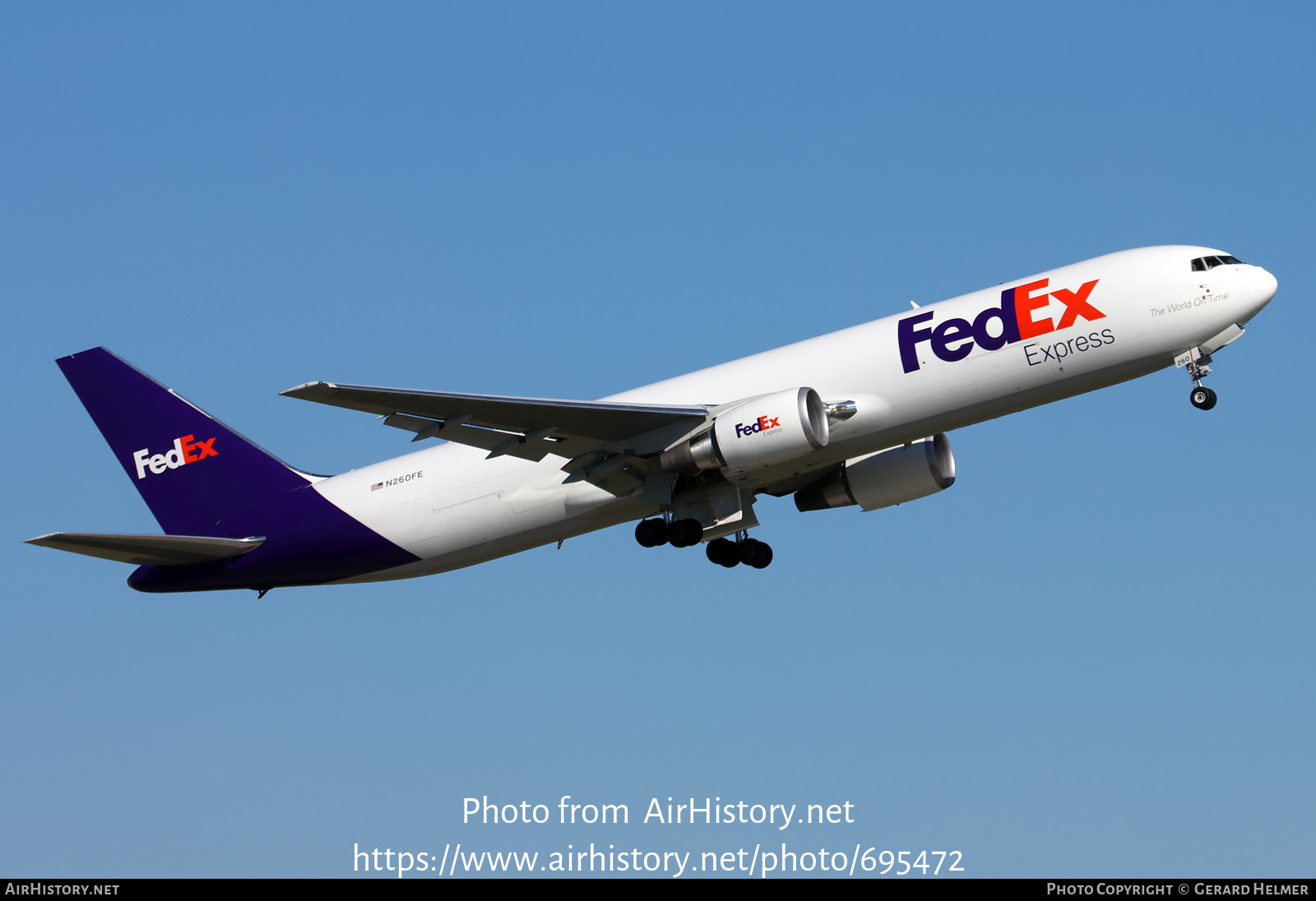 Aircraft Photo of N260FE | Boeing 767-300F | FedEx Express - Federal Express | AirHistory.net #695472