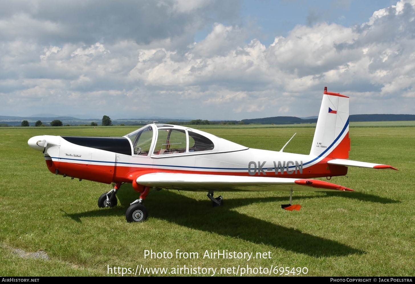 Aircraft Photo of OK-WCN | Orličan L-40 Meta Sokol | AirHistory.net #695490