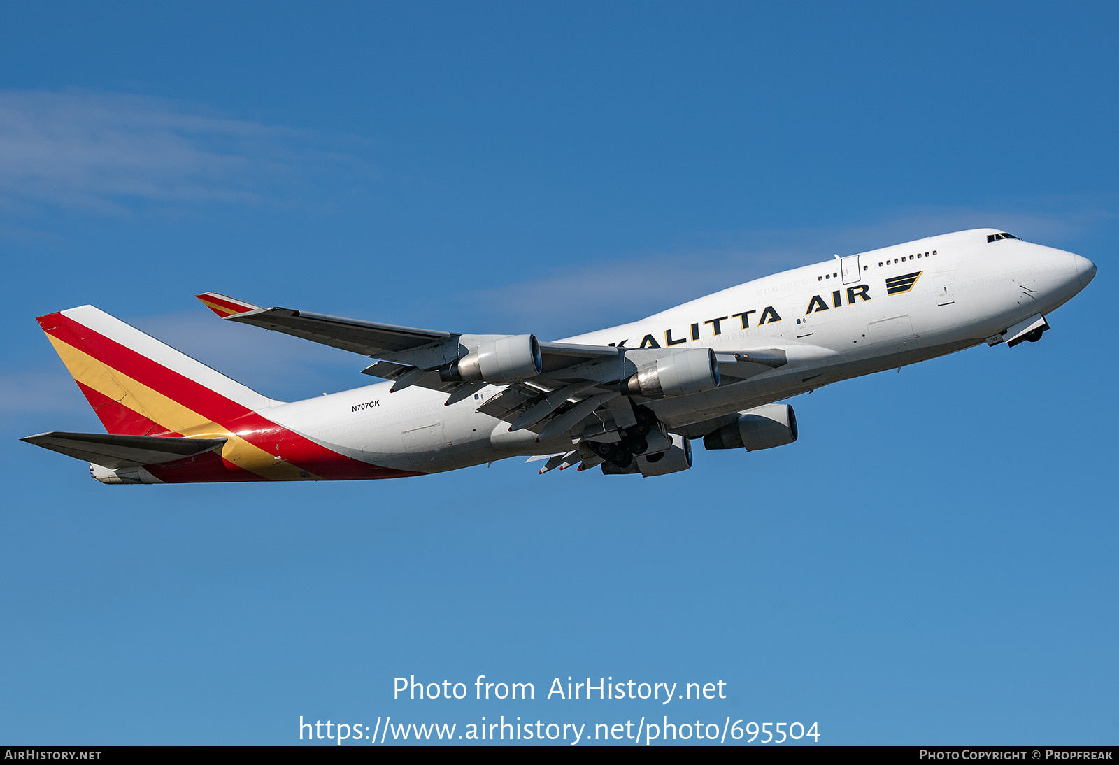 Aircraft Photo of N707CK | Boeing 747-246F | Kalitta Air | AirHistory.net #695504