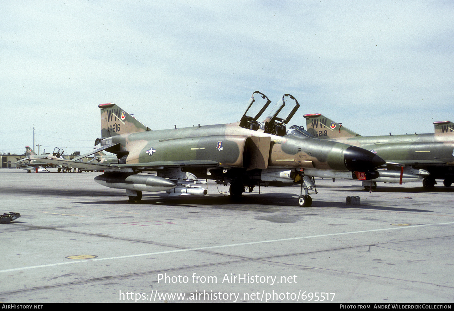 Aircraft Photo of 69-7216 / AF69-216 | McDonnell Douglas F-4G Phantom II | USA - Air Force | AirHistory.net #695517