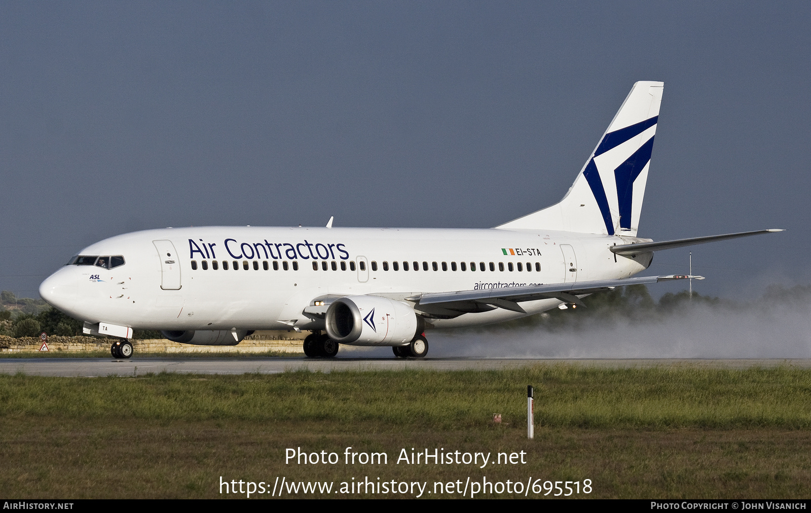 Aircraft Photo of LY-CHF | Boeing 737-31S | Air Contractors | AirHistory.net #695518