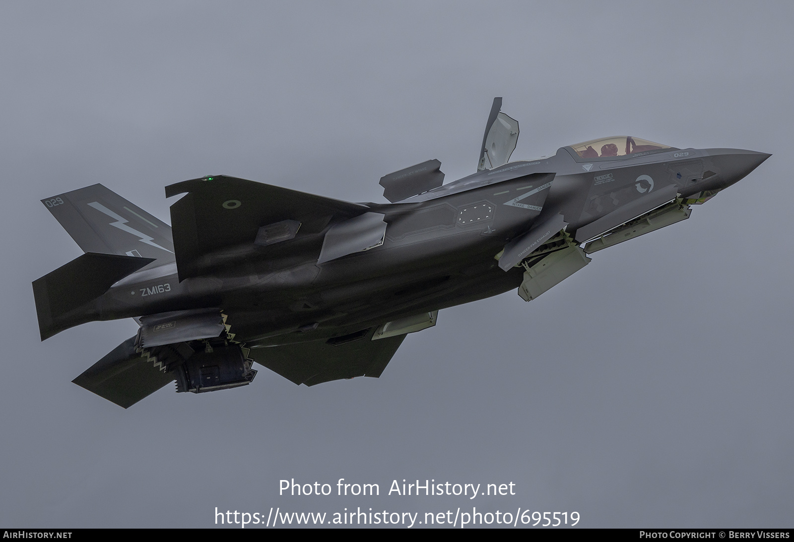 Aircraft Photo of ZM163 | Lockheed Martin F-35B Lightning II | UK - Air Force | AirHistory.net #695519