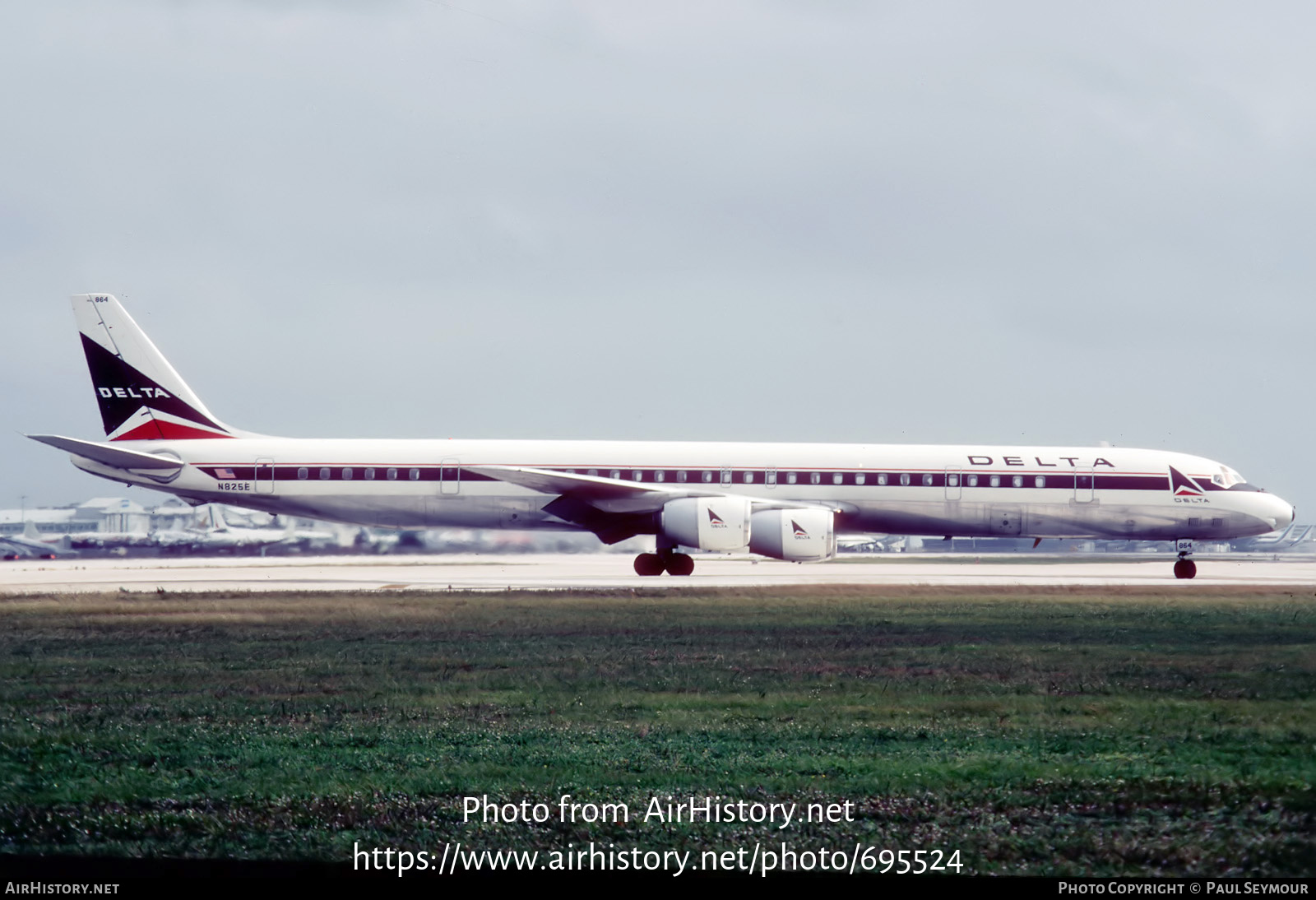 Aircraft Photo of N825E | McDonnell Douglas DC-8-71 | Delta Air Lines | AirHistory.net #695524