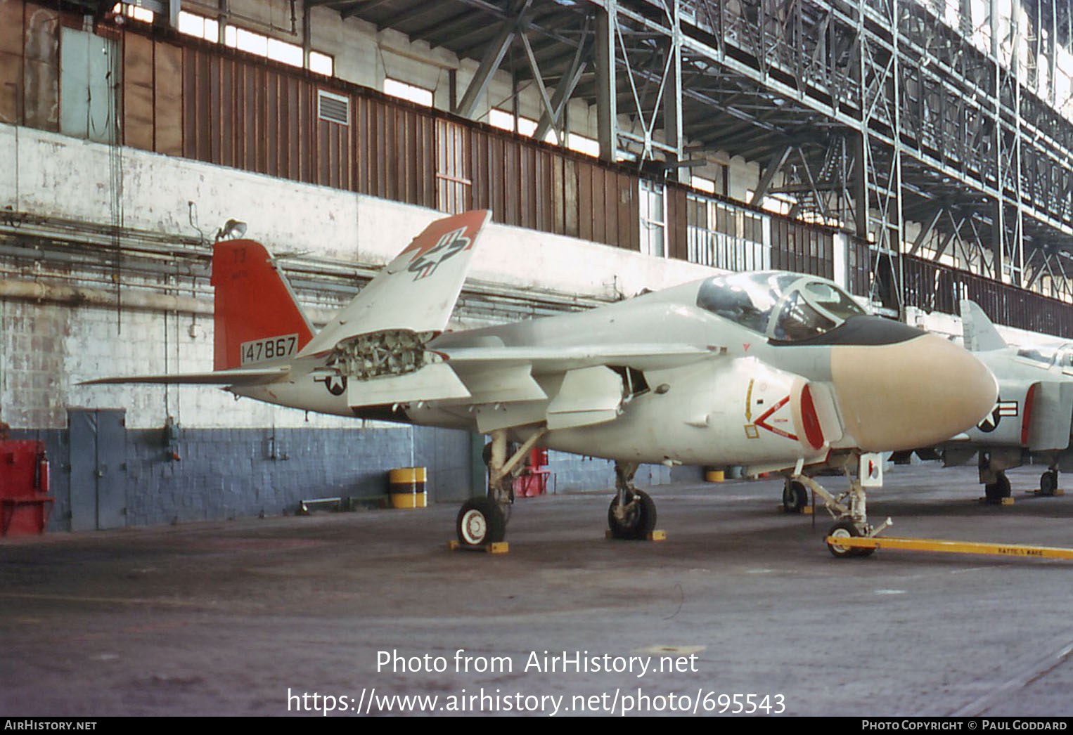 Aircraft Photo of 147867 | Grumman A-6A Intruder (G-128/A2F-1) | USA - Navy | AirHistory.net #695543