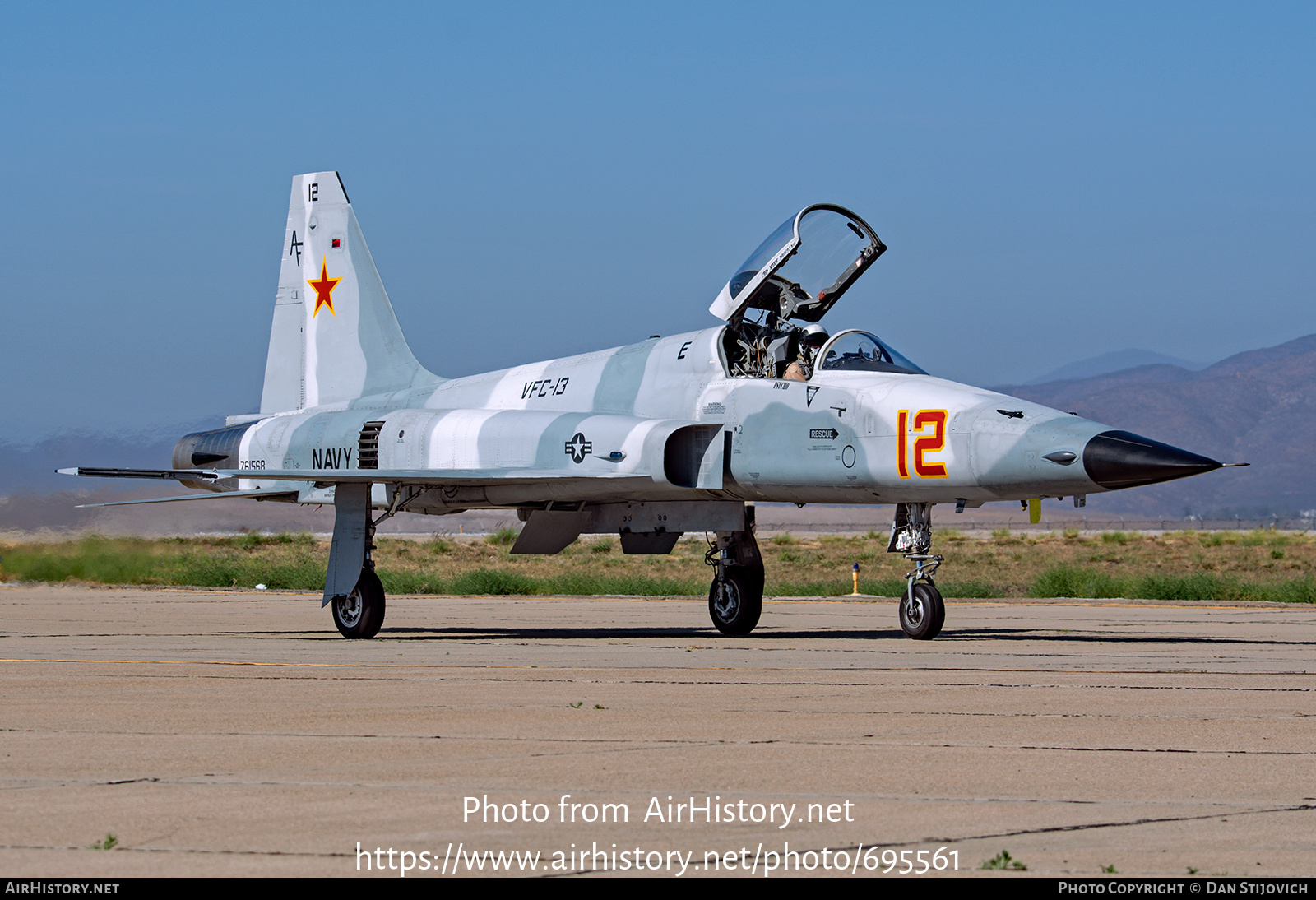 Aircraft Photo of 761568 | Northrop F-5N Tiger II | USA - Navy | AirHistory.net #695561