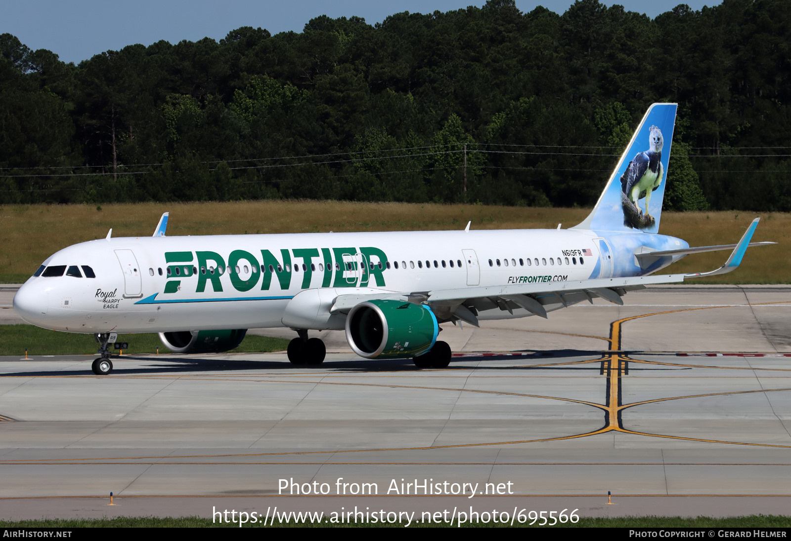 Aircraft Photo of N619FR | Airbus A321-271NX | Frontier Airlines ...