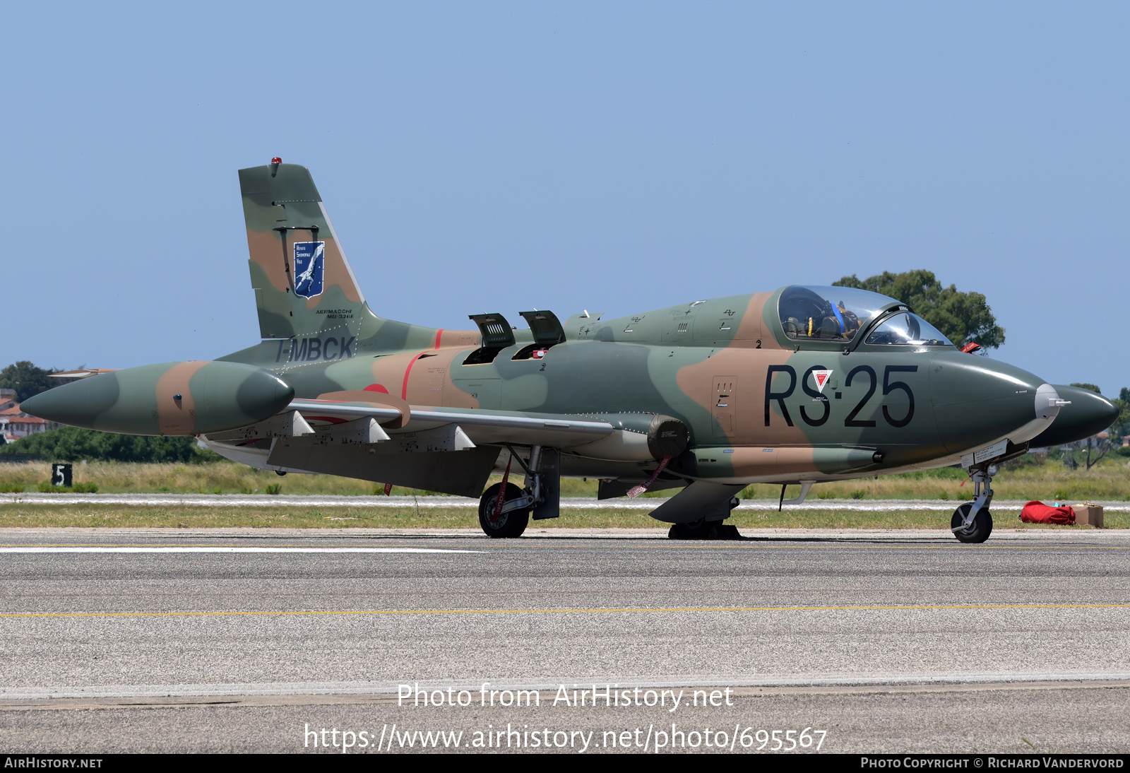 Aircraft Photo of I-MBCK / MM54391 | Aermacchi MB-326K | Italy - Air Force | AirHistory.net #695567