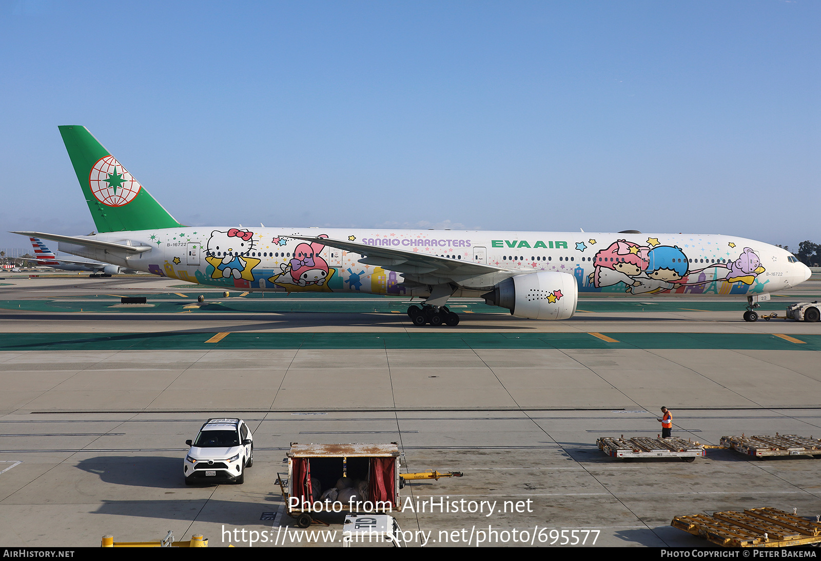 Aircraft Photo of B-16722 | Boeing 777-36N/ER | EVA Air | AirHistory.net #695577