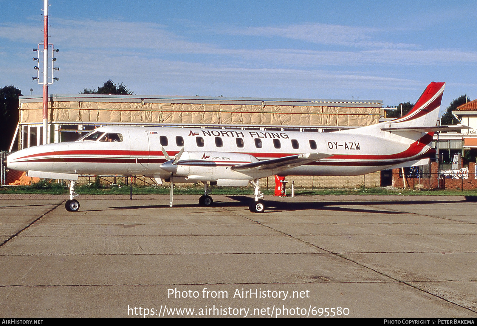 Aircraft Photo of OY-AZW | Swearingen SA-226TC Metro II | North Flying | AirHistory.net #695580