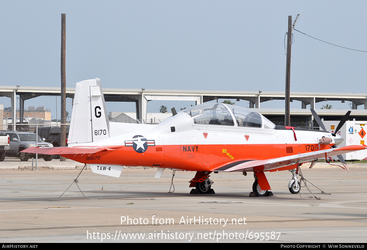 Aircraft Photo of 166170 | Hawker Beechcraft T-6B Texan II | USA - Navy | AirHistory.net #695587