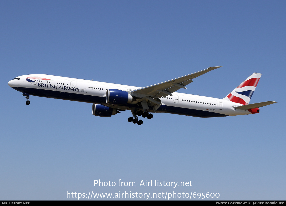 Aircraft Photo of G-STBP | Boeing 777-300/ER | British Airways | AirHistory.net #695600