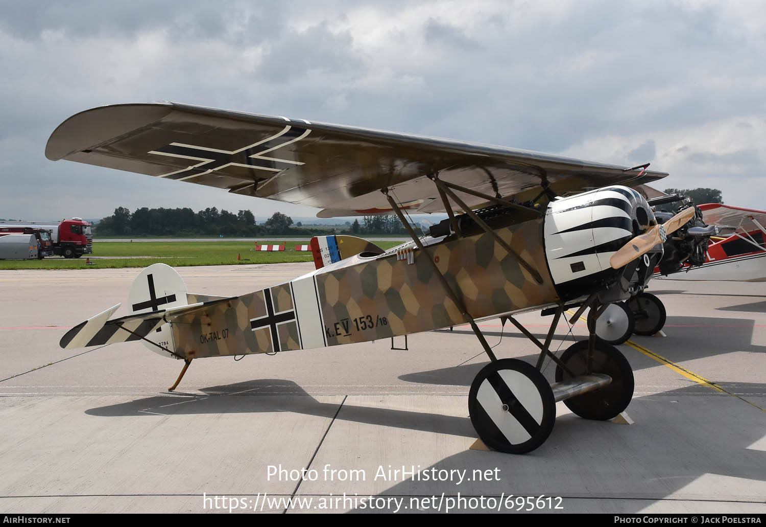 Aircraft Photo of OK-TAL 07 / 153/18 | Fokker D.VIII (replica) | Germany - Air Force | AirHistory.net #695612