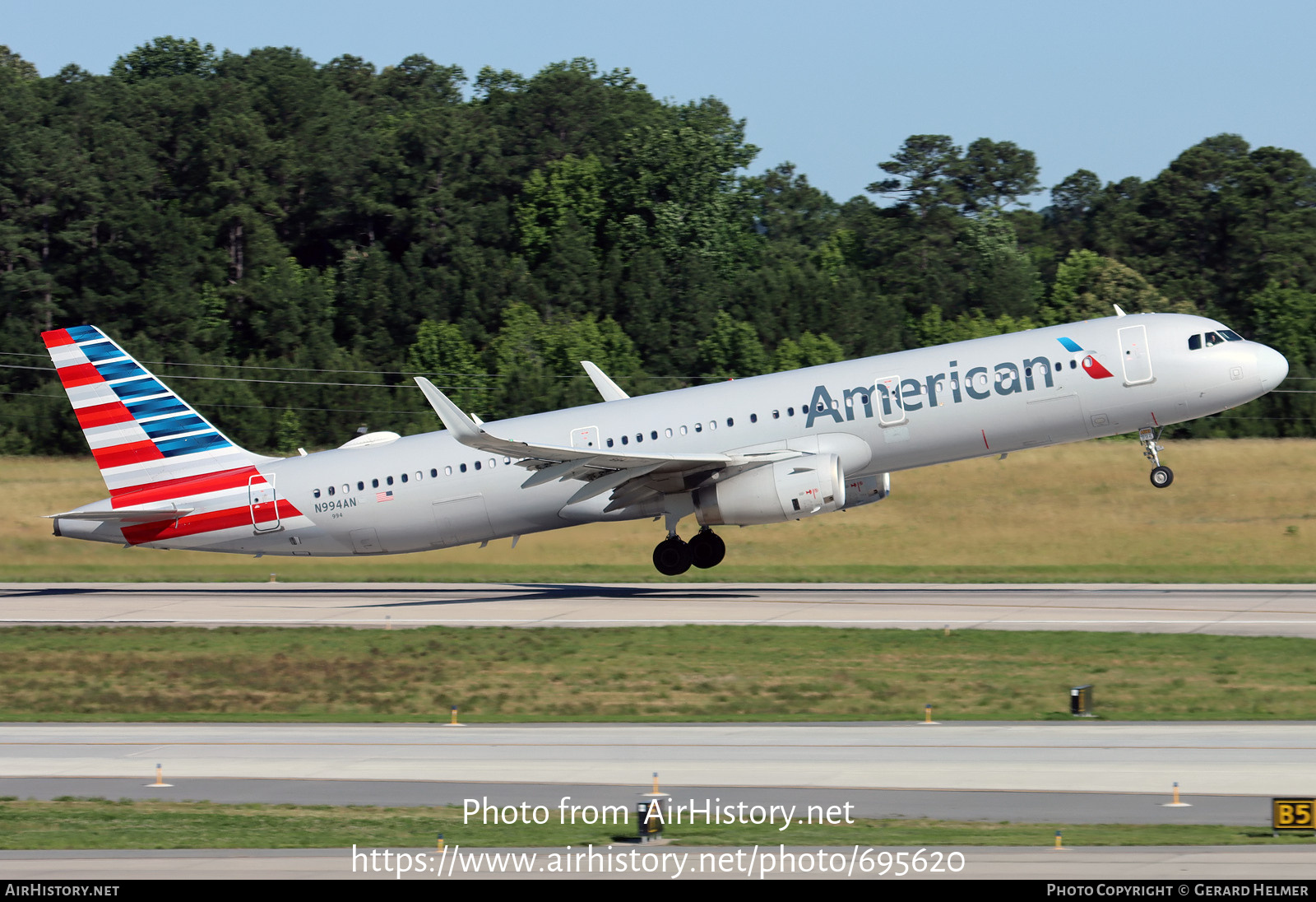 Aircraft Photo of N994AN | Airbus A321-231 | American Airlines | AirHistory.net #695620