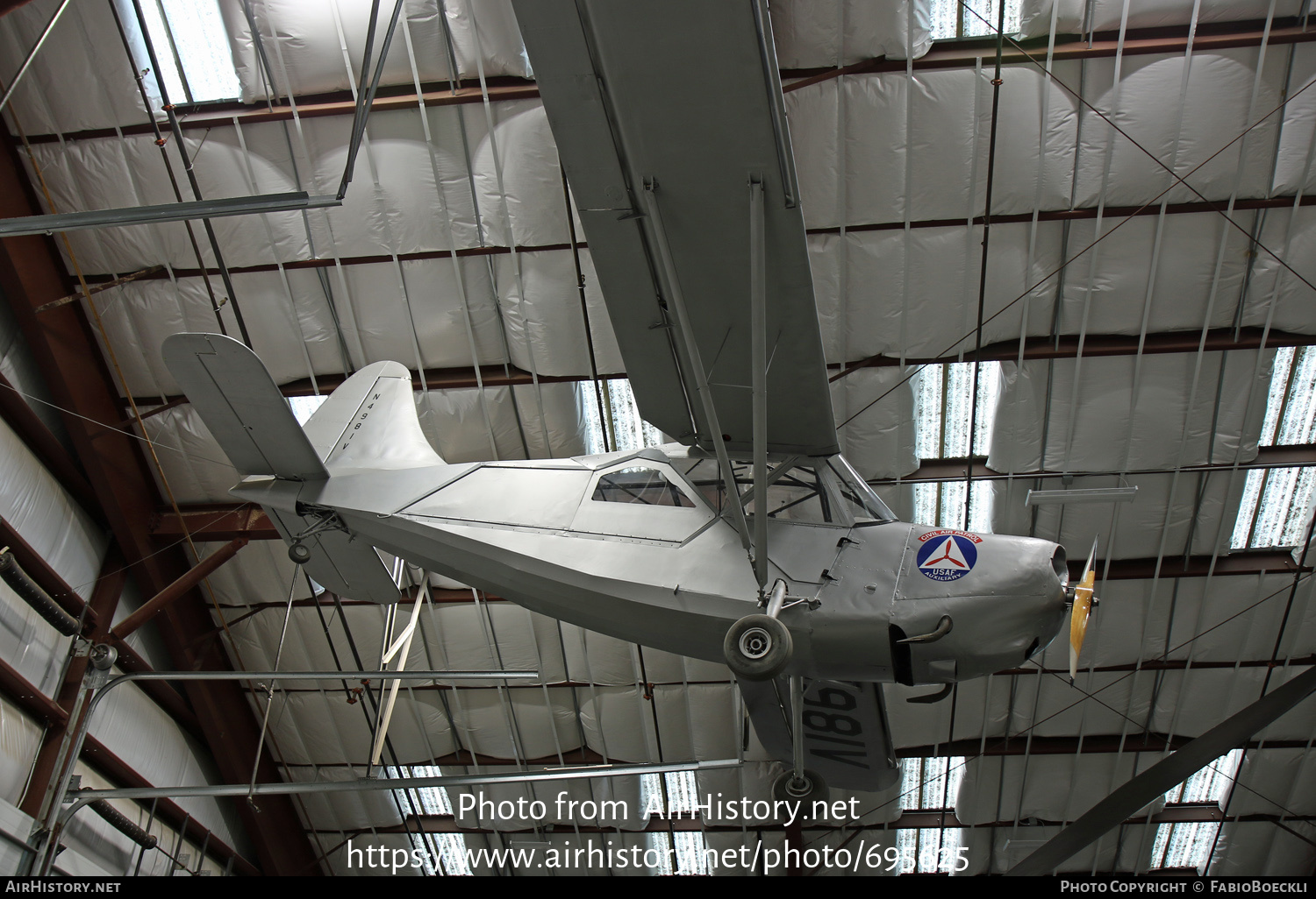 Aircraft Photo of N4981V | Stinson L-5B Sentinel | Civil Air Patrol | AirHistory.net #695625