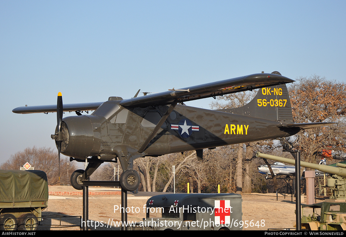 Aircraft Photo of 56-367 | De Havilland Canada U-6A Beaver | USA - Army | AirHistory.net #695648