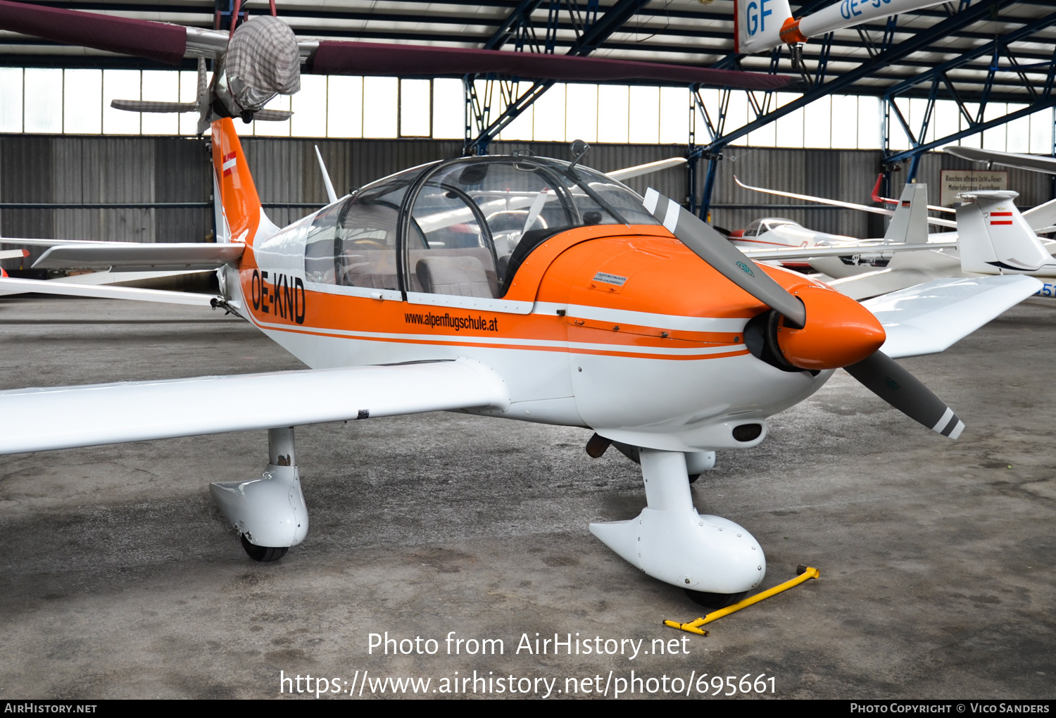 Aircraft Photo of OE-KND | Robin DR-400-180R Remorqueur | Alpenflugschule | AirHistory.net #695661