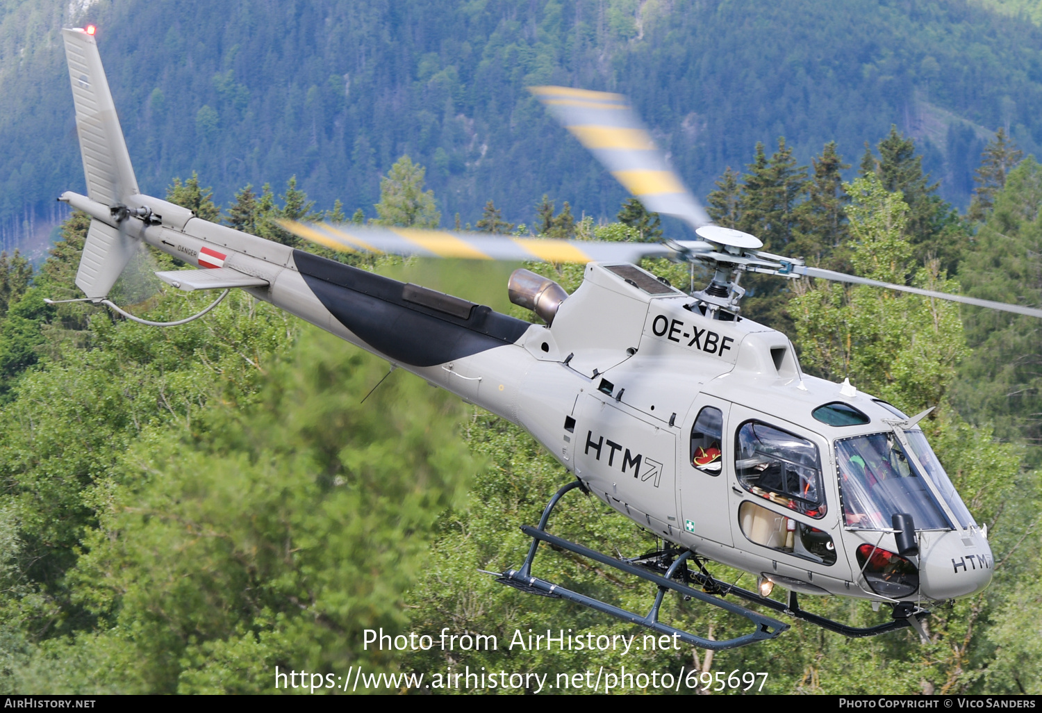 Aircraft Photo of OE-XBF | Aérospatiale AS-350 B3e Ecureuil | HTM - Helicopter Travel Munich | AirHistory.net #695697