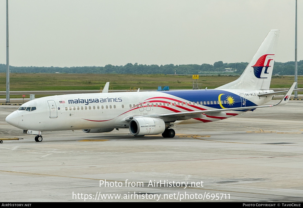 Aircraft Photo of 9M-MLO | Boeing 737-8H6 | Malaysia Airlines | AirHistory.net #695711