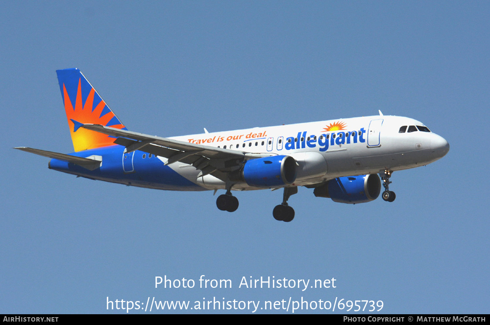 Aircraft Photo of N324NV | Airbus A319-112 | Allegiant Air | AirHistory.net #695739