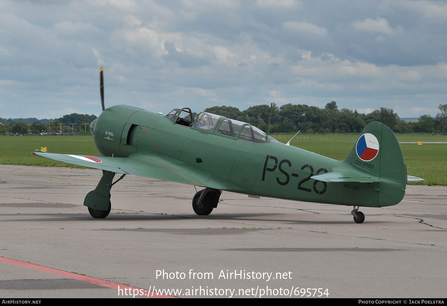 Aircraft Photo of OK-JZE | Let C.11 | Czechoslovakia - Air Force | AirHistory.net #695754