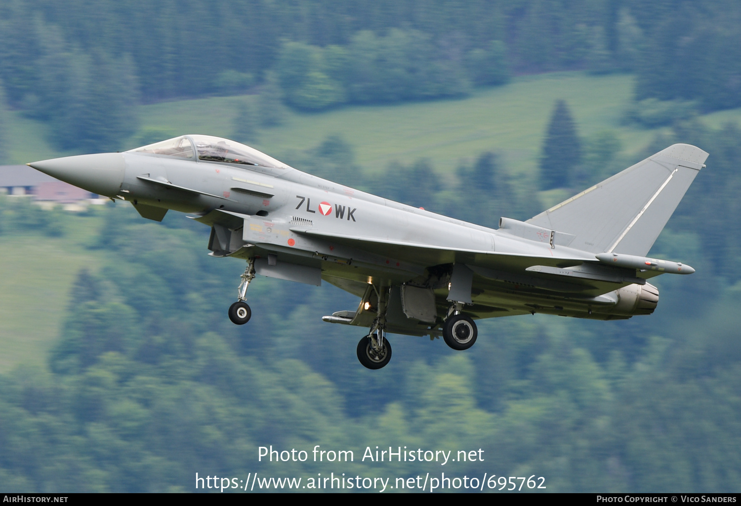 Aircraft Photo of 7L-WK | Eurofighter EF-2000 Typhoon | Austria - Air Force | AirHistory.net #695762