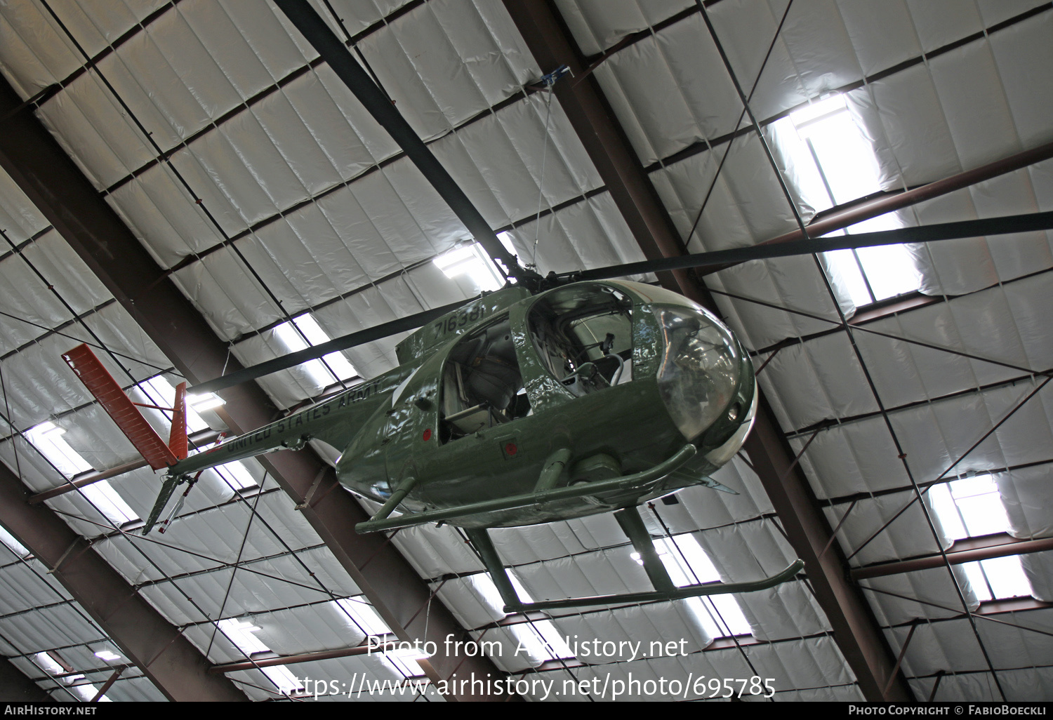 Aircraft Photo of 67-16381 / 716381 | Hughes OH-6A Cayuse (369A) | USA - Army | AirHistory.net #695785