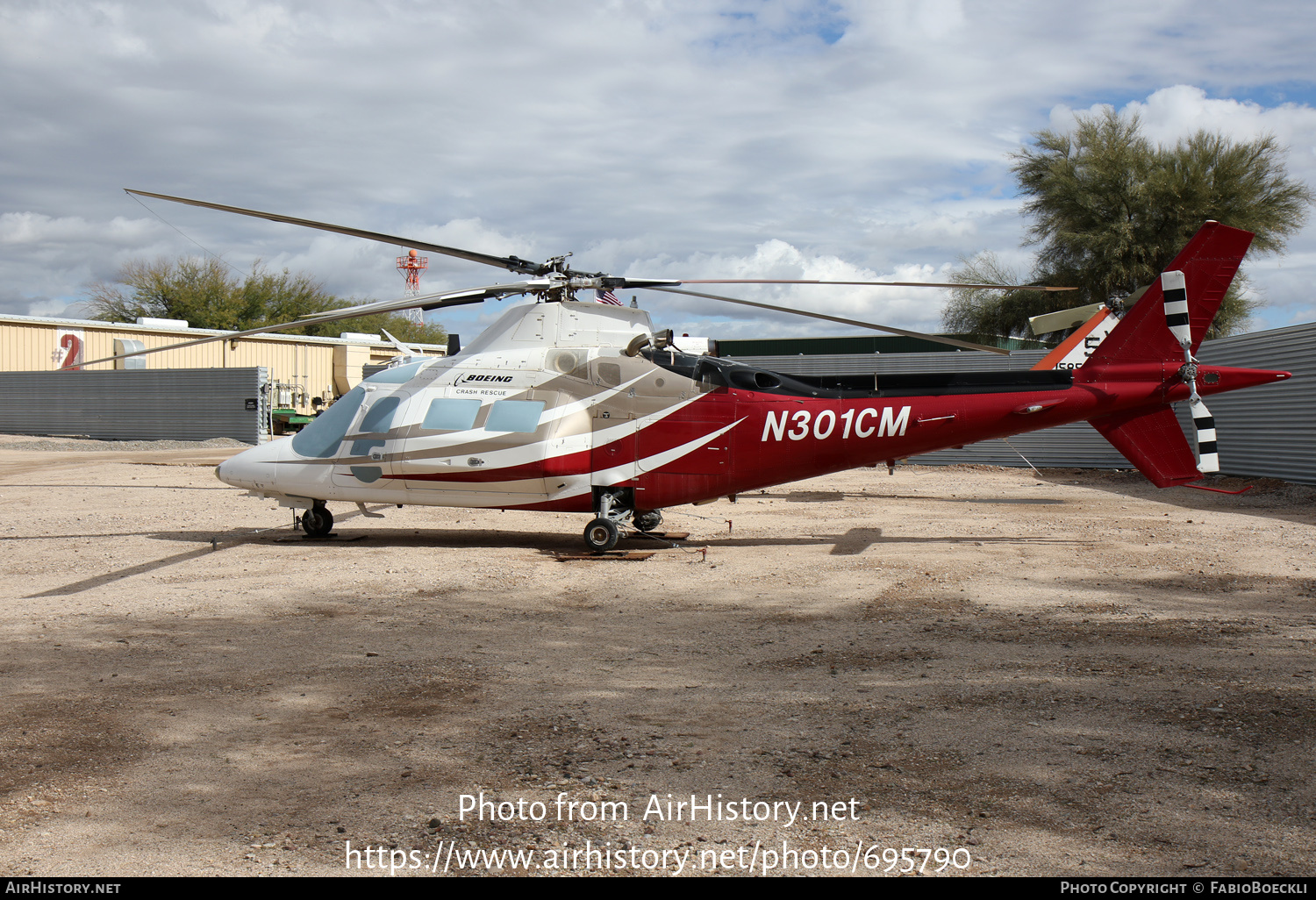 Aircraft Photo of N301CM | Agusta A-109C Hirundo | Boeing | AirHistory.net #695790