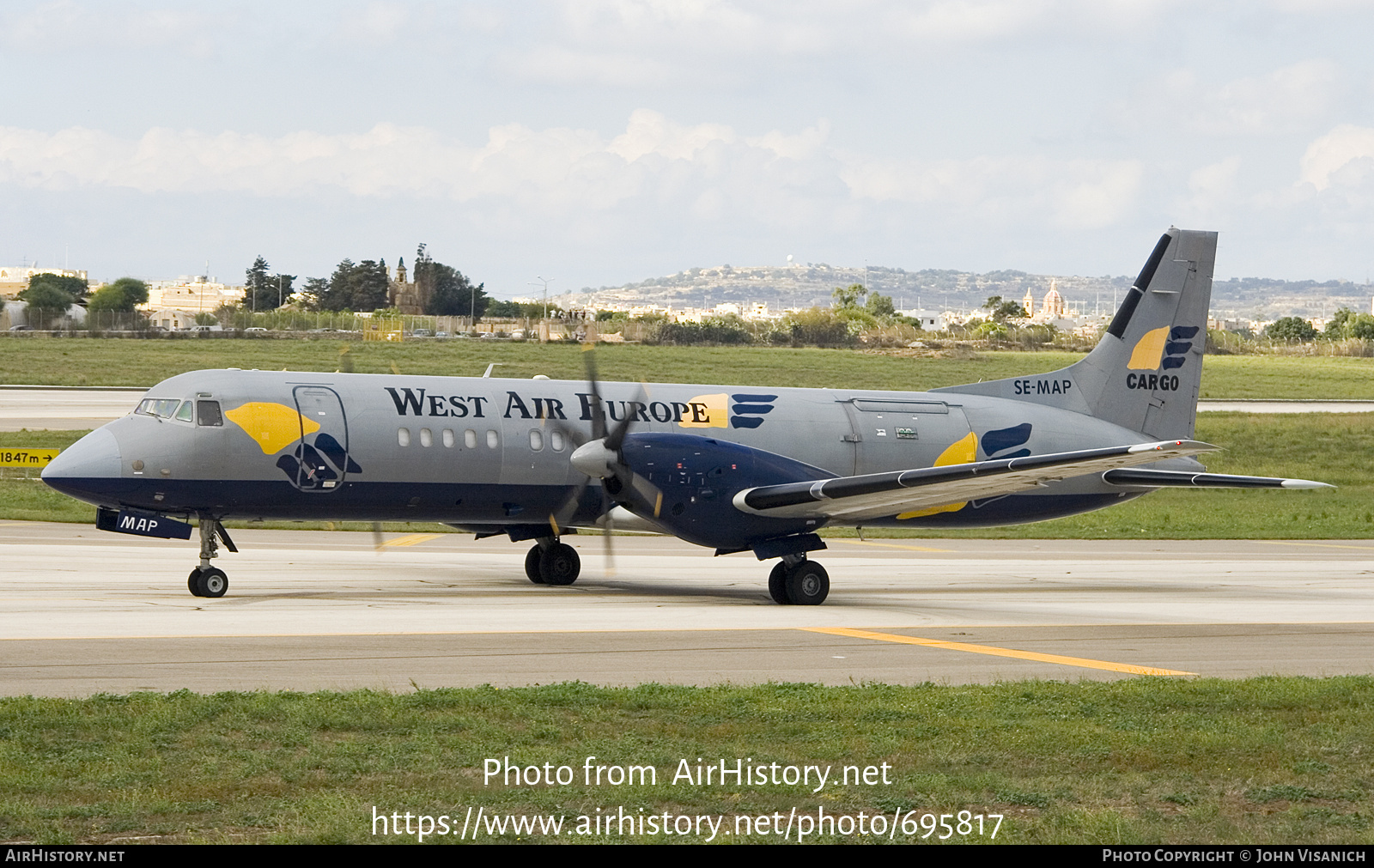 Aircraft Photo of SE-MAP | British Aerospace ATP | West Air Europe Cargo | AirHistory.net #695817