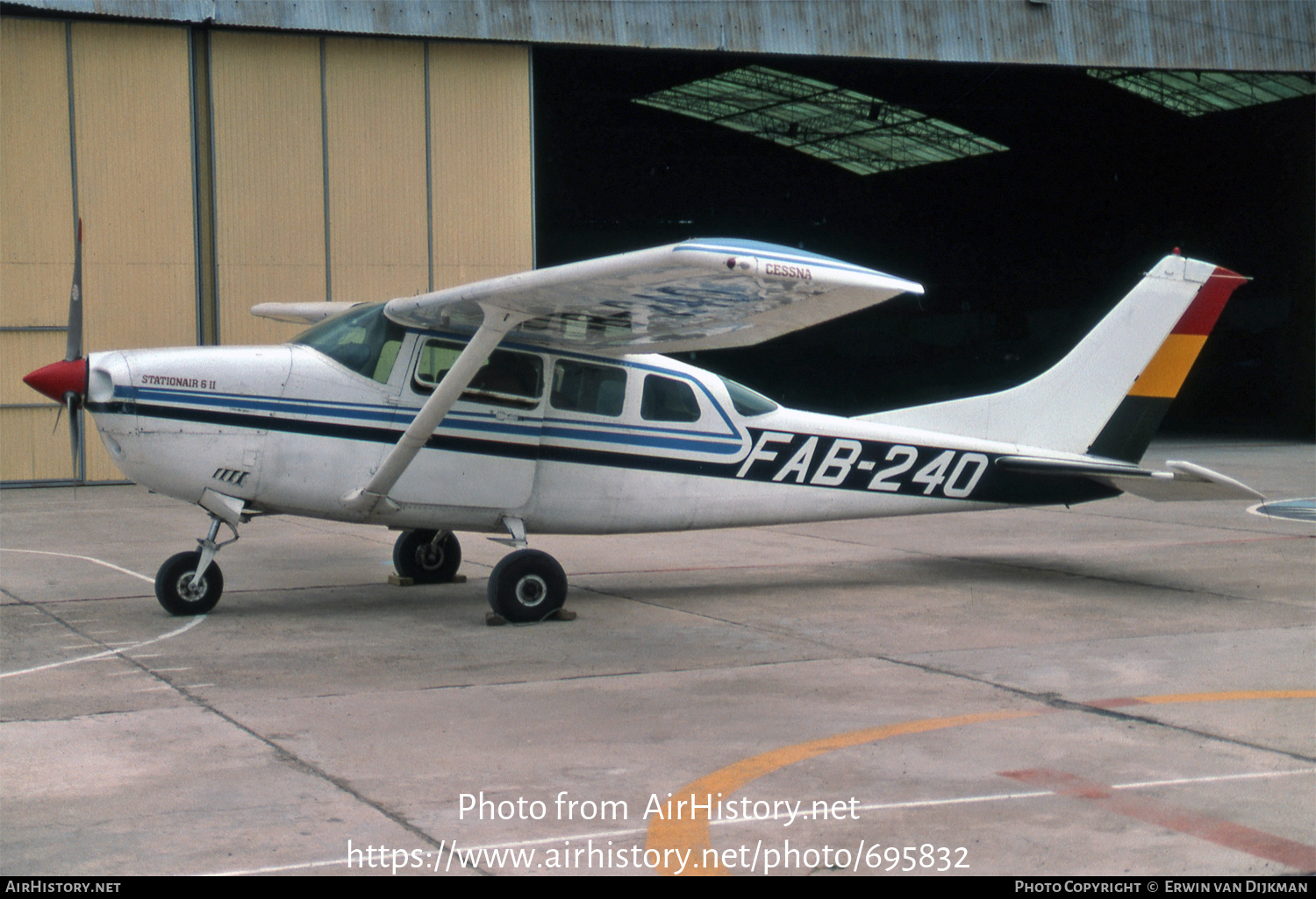 Aircraft Photo of FAB-240 | Cessna TU206G Turbo Stationair 6 | Bolivia - Air Force | AirHistory.net #695832