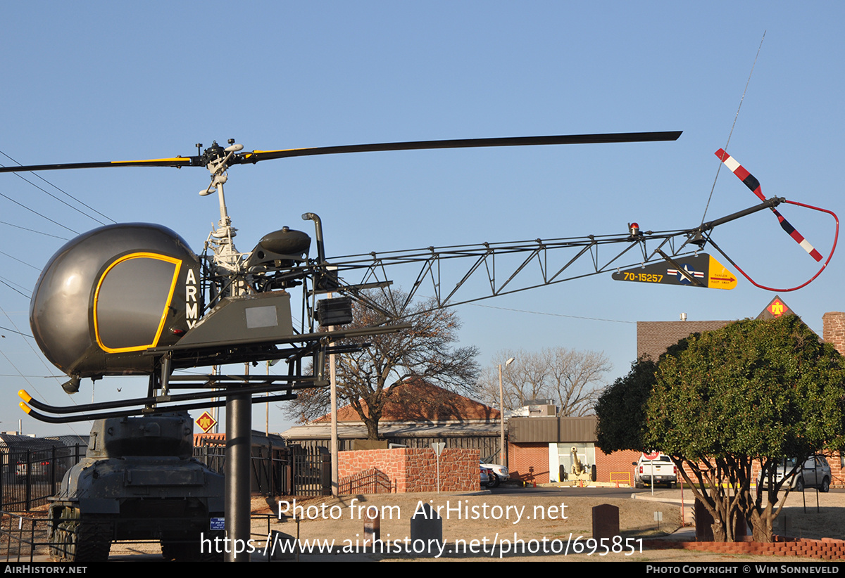 Aircraft Photo of 70-15257 | Bell OH-13E Sioux | USA - Army | AirHistory.net #695851